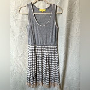 grey tank style dress
